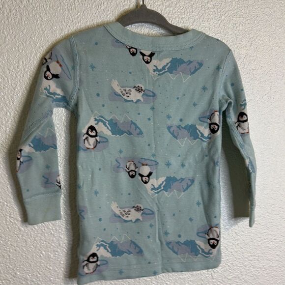 Hanna Andersson- moon and back- artic penguin print -pajama top- 2T - Picture 5 of 5